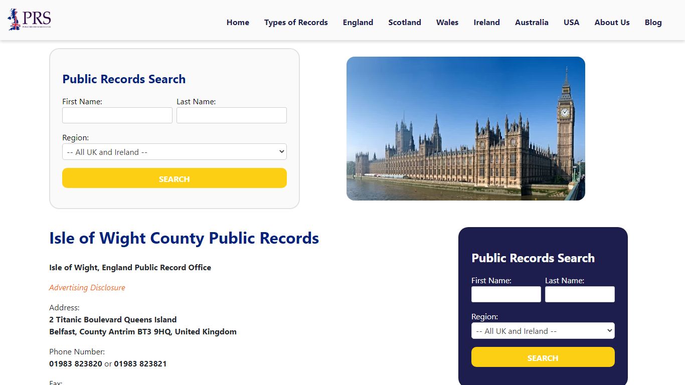 Isle of Wight County Public Records Resources and Information